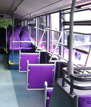 interior handrail systems transport