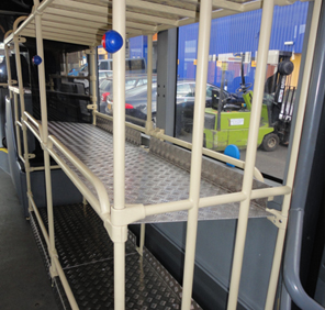 Passenger transport handrail kits and refurbishment