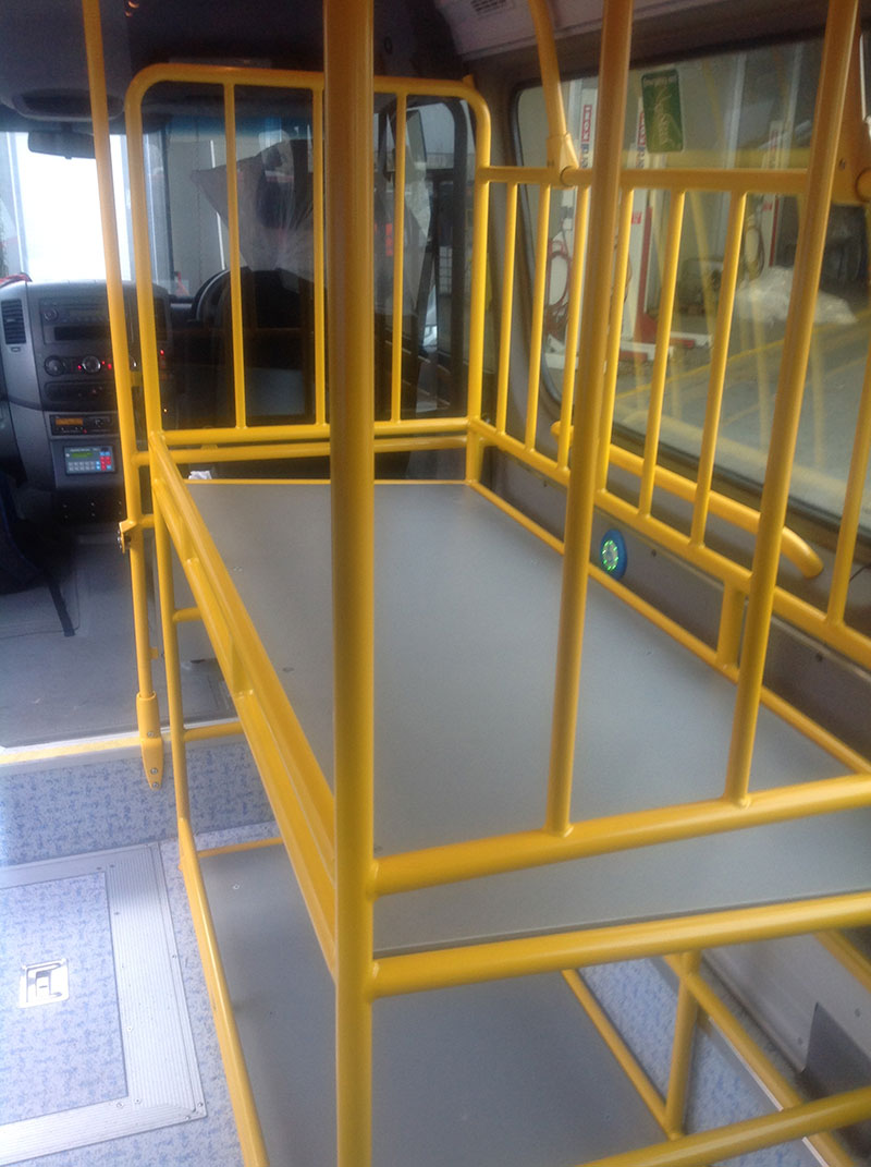 Passenger transport handrail kits and refurbishment